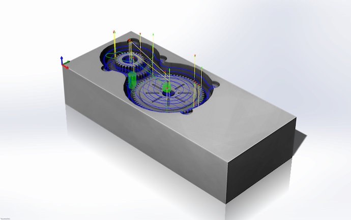 Planning mill tool paths